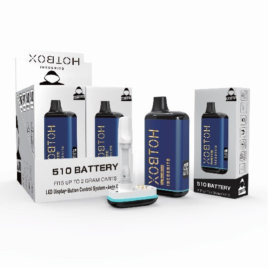 Incognito 510 Battery HotBox Classic Blue 10CT