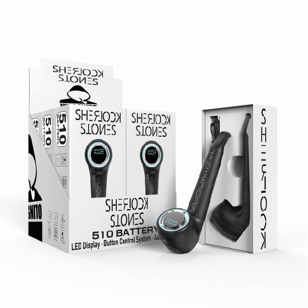Incognito 510 Battery Sherlock Stones Black Wood