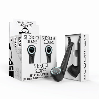 Incognito 510 Battery Sherlock Stones Black Wood