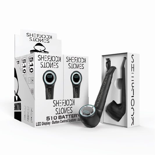 Incognito 510 Battery Sherlock Stones Black Wood