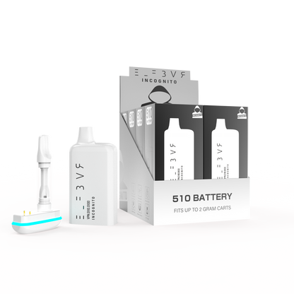 Incognito Battery Elf Pro 1 White 8CT