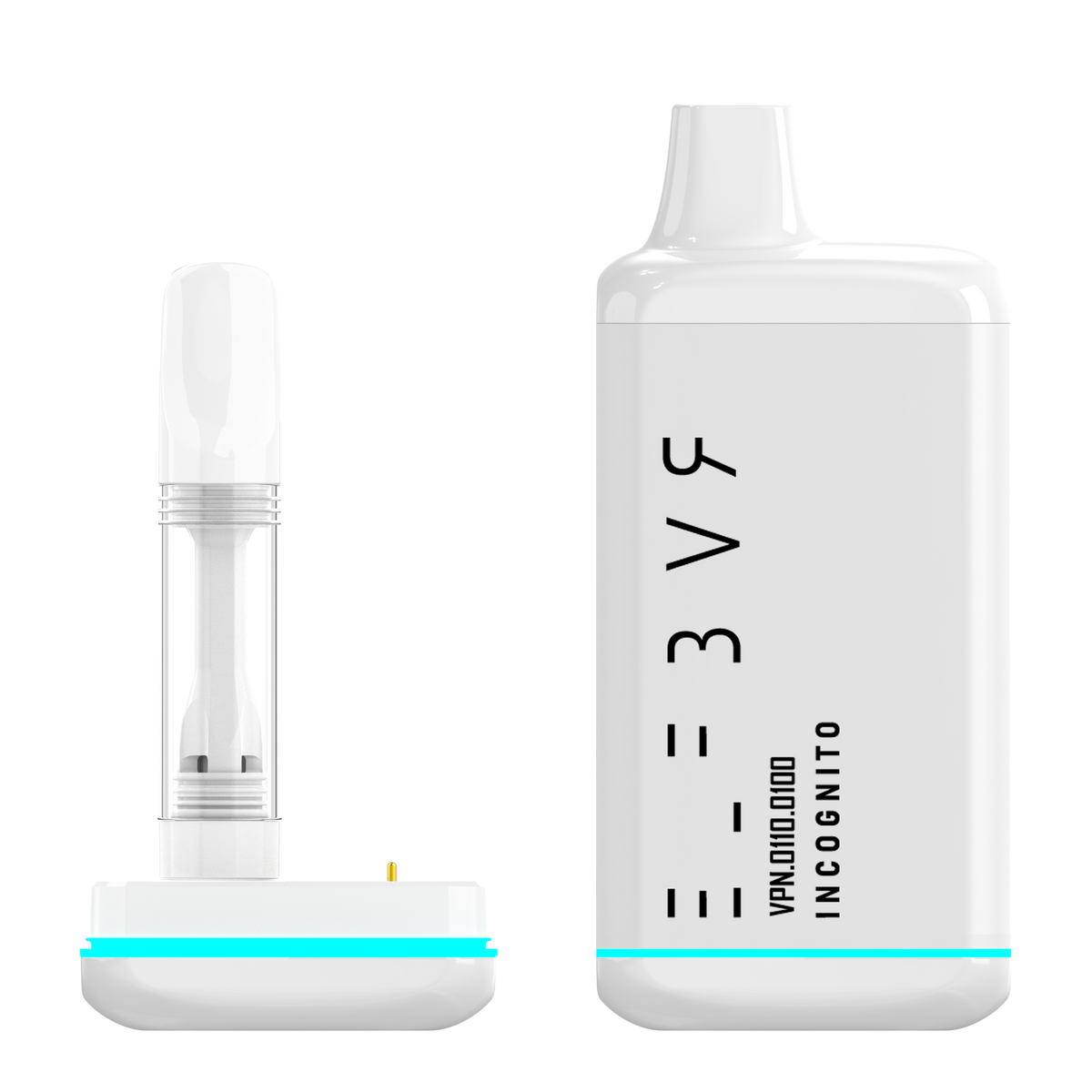 Incognito Battery Elf Pro 1 White 8CT